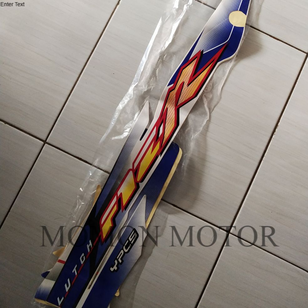 STIKER STRIPING F1ZR BIRU PUTIH