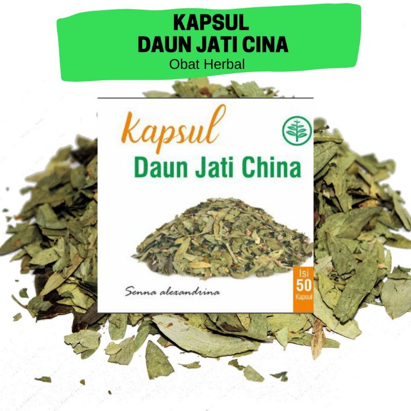 Kapsul Daun jati cina pelangsing herbal suplemen kesehatan kapsul perut buncit langsing 50 kapsul, Kapsul Herbal JATI CINA 600mg Pelangsing Metabolisme Kapsul Herbal DAUN JATI CINA (Cassia Angustifolia)