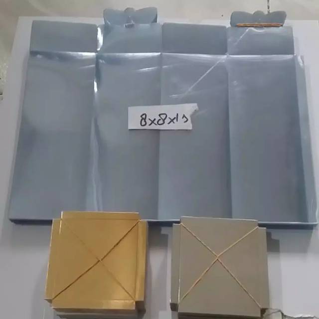 Kotak Mika Souvenir &amp; Kemasan Souvenir Uk. 7 x 7 x 23