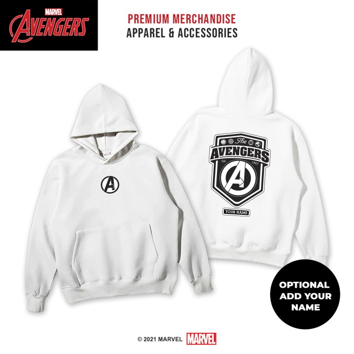 Marvel Hoodie Jumper / Jaket Jumper Avengers Icon MAV216