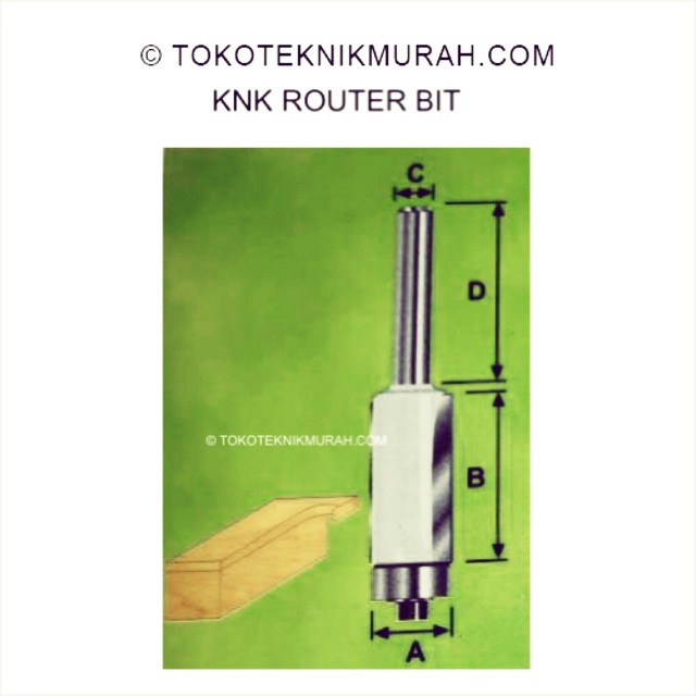 KNK 151-006 Mata Router - Mata Profil - Router Bits