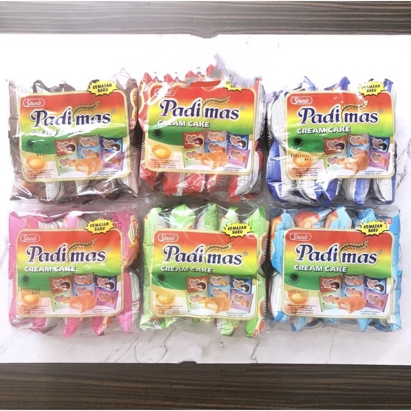 Roti / Bolu padimas cake cream (10pcs) roti enak dan murah