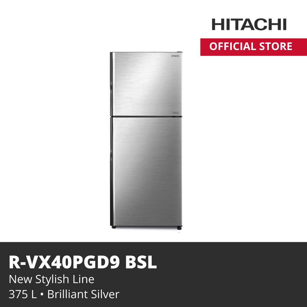 Kulkas hitachi  R-VX40PGD9 BSL 335 L STYLISH LINES