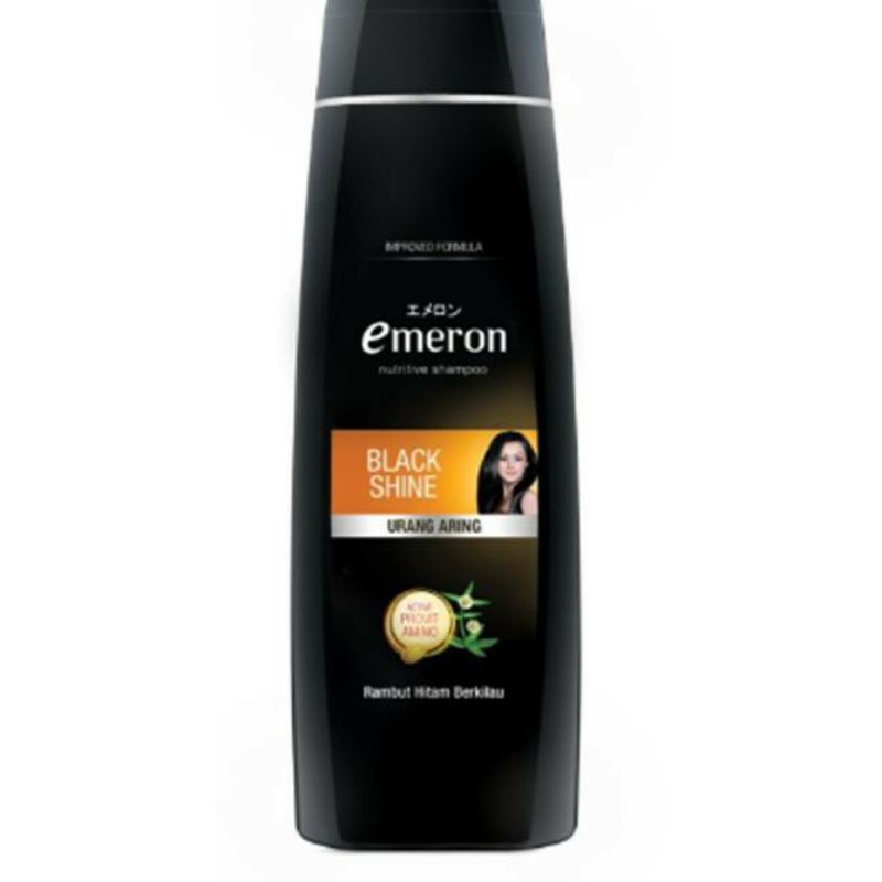 Shampo Emeron Black Shine Nutritive 170ml