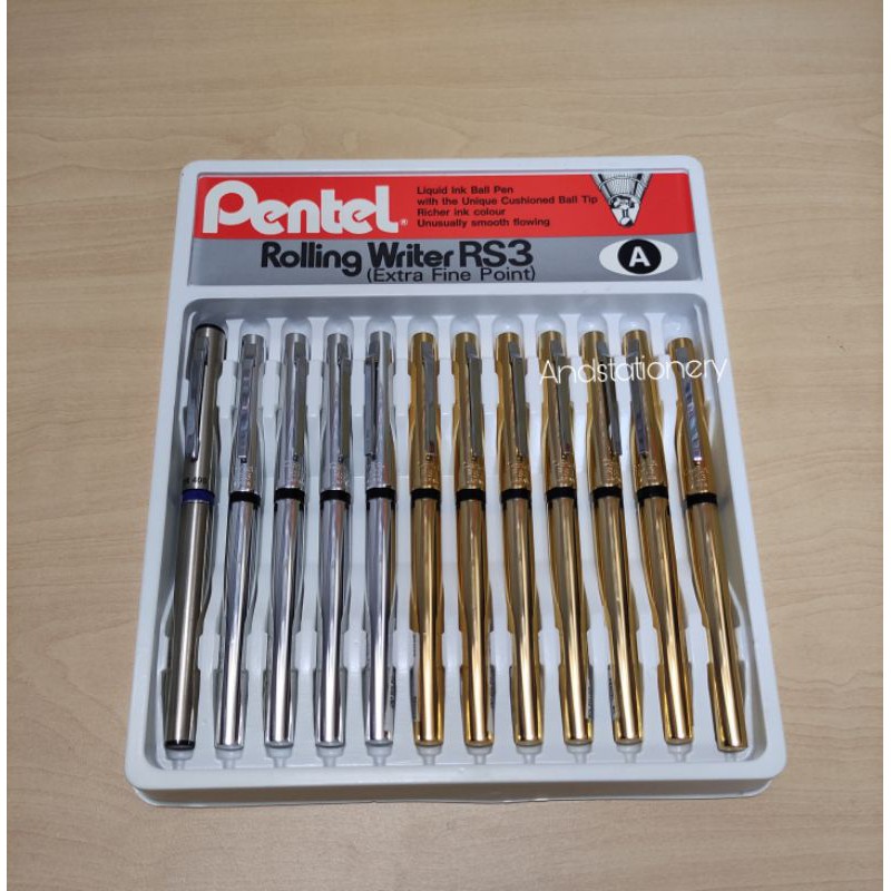 

bolpoint pentel rolling writer RS3