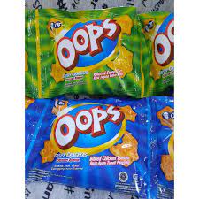 

Snack Oops 10 gram isi 10 Bungkus ( 1 Renceng )