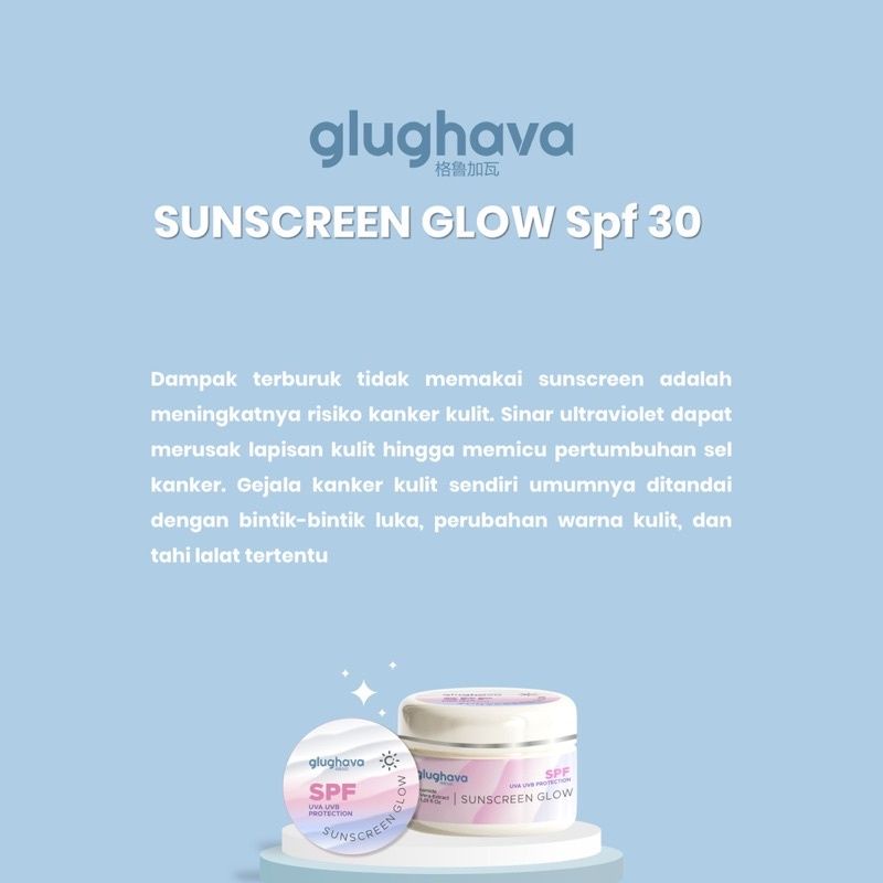 Glughava Sunscreen Glow Spf 30 10gram