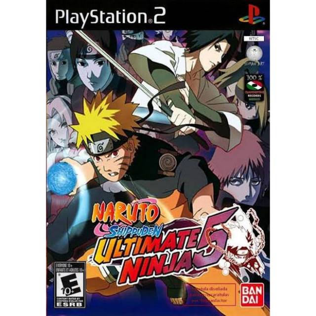 Kaset game ps2 Naruto ultimate ninja 5