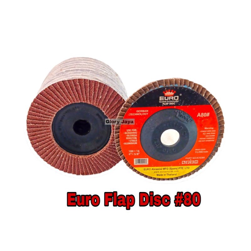 EURO Flap Disc #80 ( 2 Pcs ) - Flap Disc P80