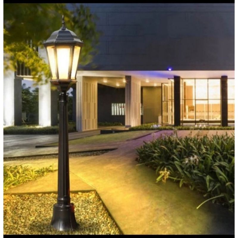 LAMPU TIANG, LAMPU TAMAN TINGGI 120 CM