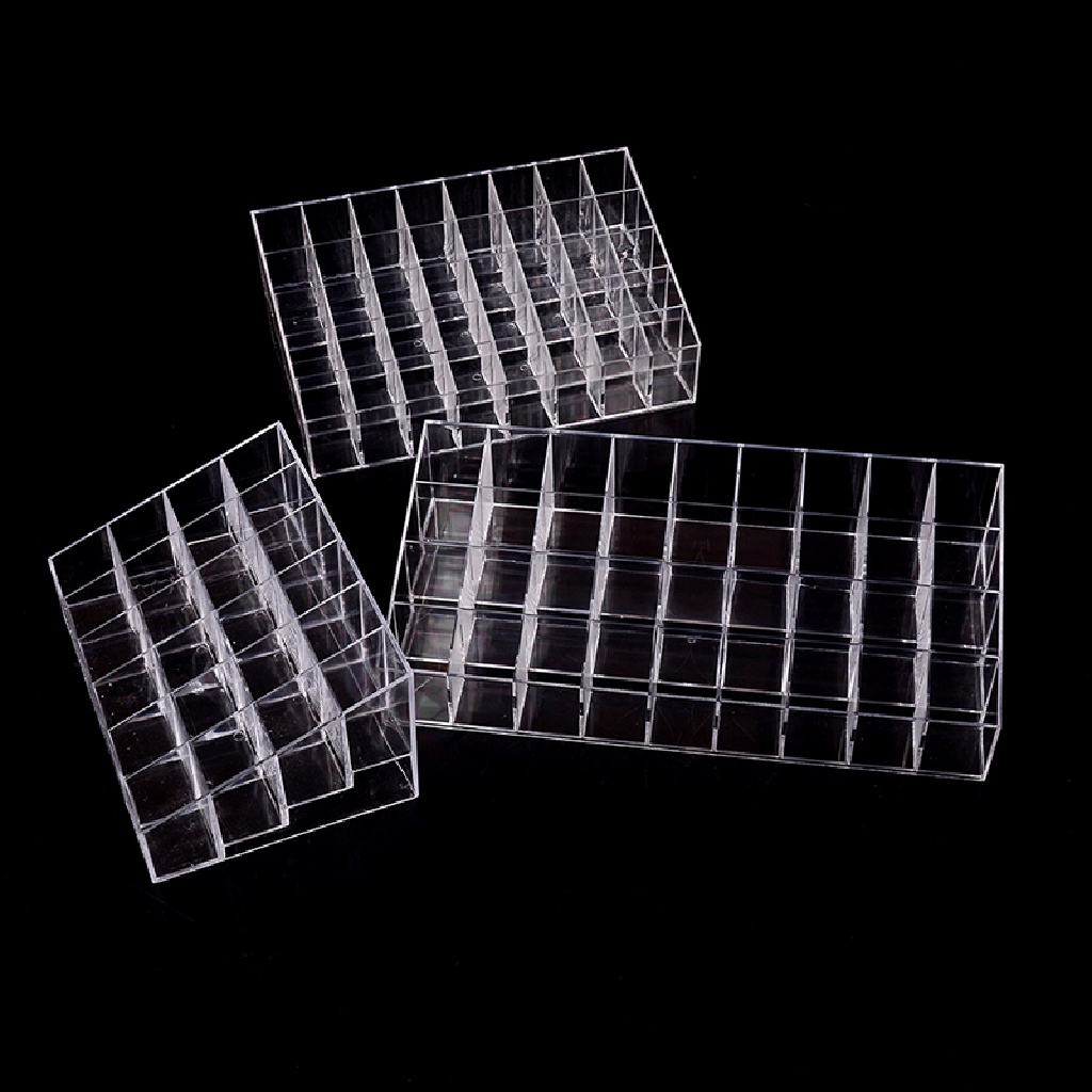(AdornmentNo1) Rak Display Lipstick 24 / 36 / 40 Slot Bahan Akrilik