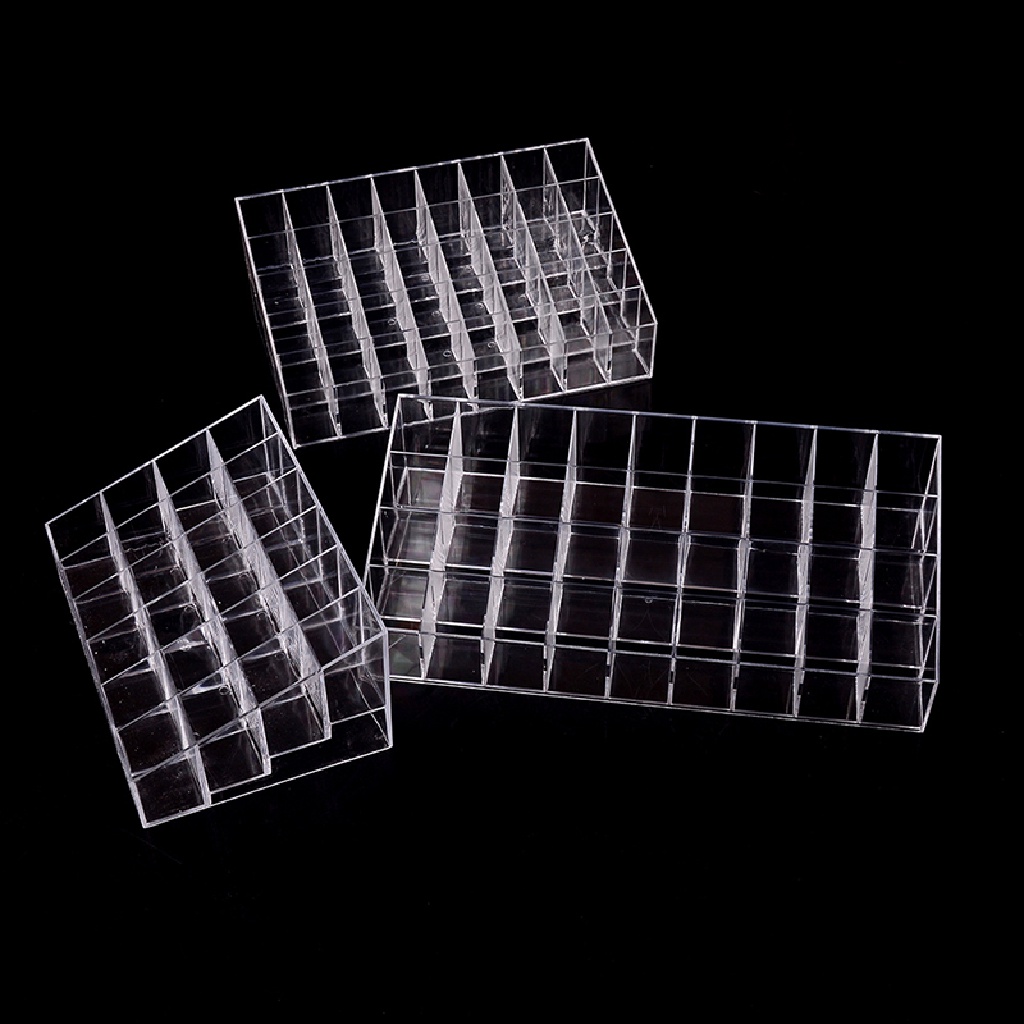 [OOID] 24/36/40 Lipstick Holder Display Stand Cosmetic Organizer Makeup Case Acrylic ID