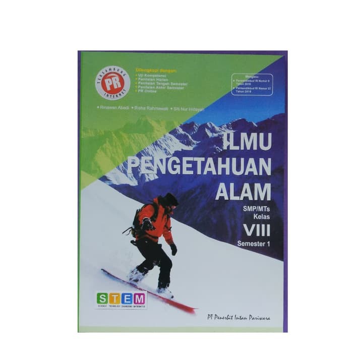 READY BUKU PR IPA KELAS 8 SMP SEMESTER 1 TERBARU PT INTAN PARIWARA
