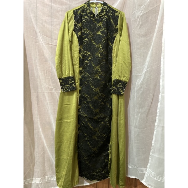PL gamis brokat dress pesta