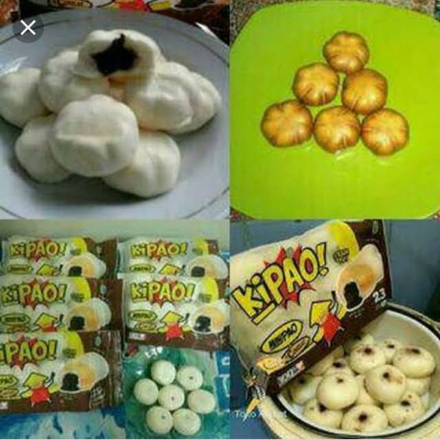 

Kipao bakpao coklat