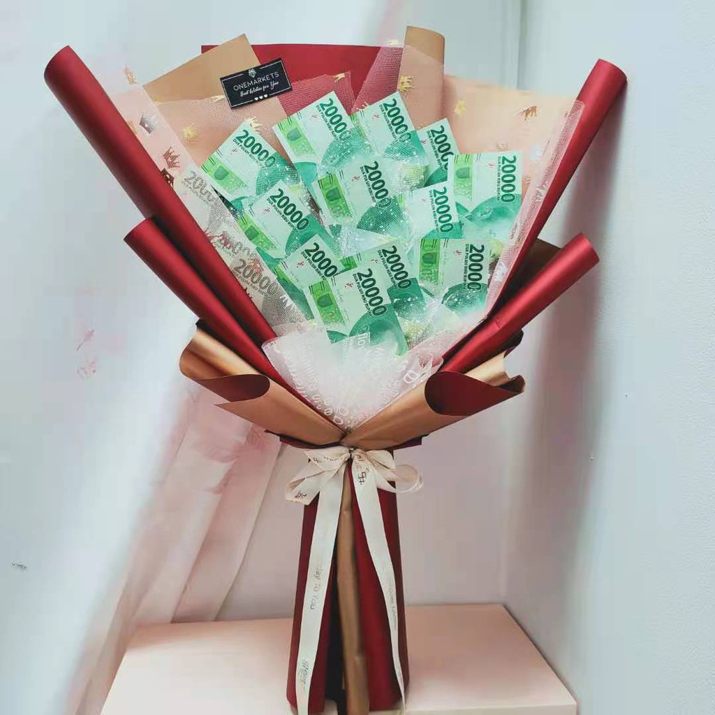 

Money Bouquet / Kado Ulangtahun Buket Uang 300k MB