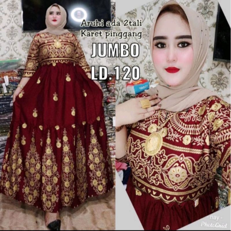 daster wanita Aruhi katun rayon