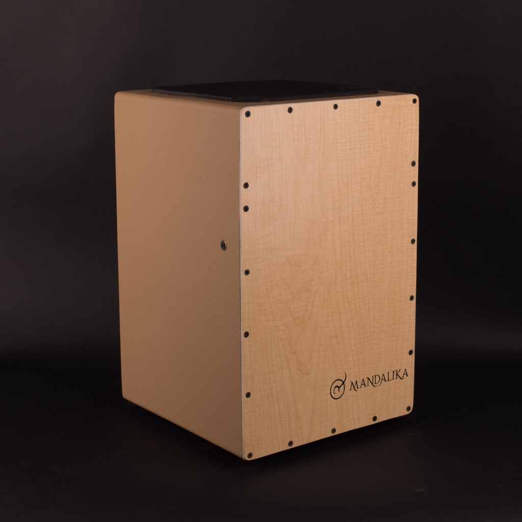 Cajon Kahon Drumbox Mandalika Untuk Akustikan Dilapisin Kulit