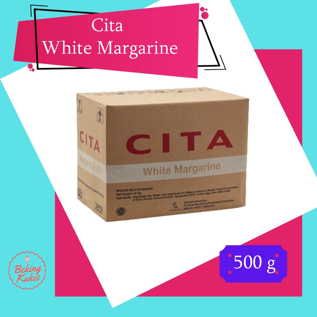 

Cita White Margarine 500 gr repack