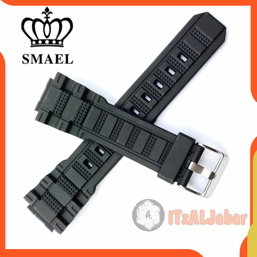 Tali jam tangan SMAEL 1707 rubber strap Original oem