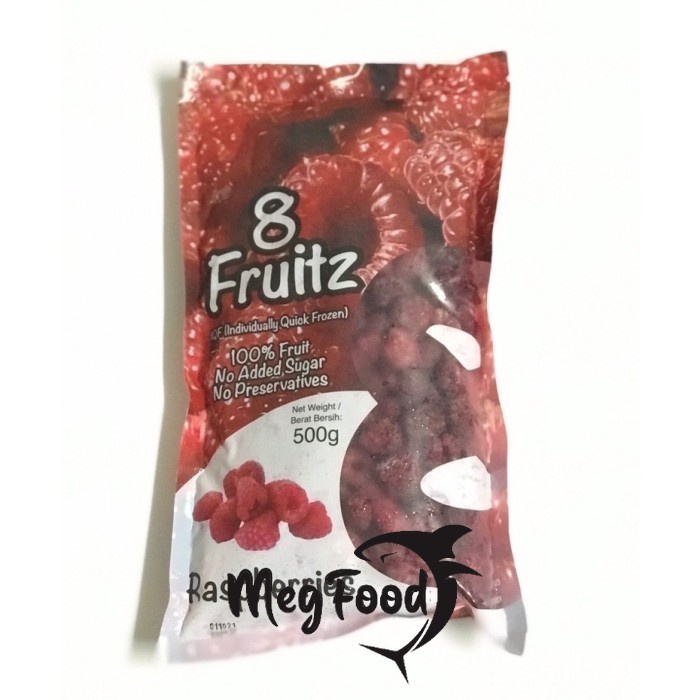 

8 Fruitz IQF raspberry/raspberries 500 Gr