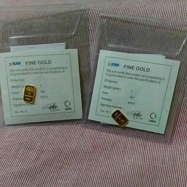 Emas Antam 1gr, Logam Mulia 1gram, Antam Emas 1gr, Emas 24k, Emas 24 Karat, emas asli bersertifikat