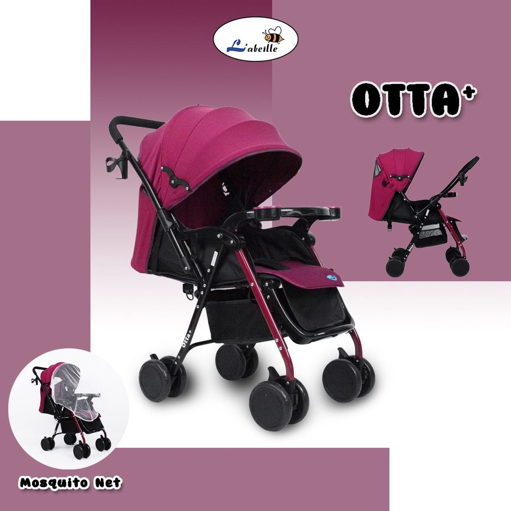 Makassar - Labeille A919 Stroller Baby Otta+ Reversible Handle / Labeile L'abeile L'abeille A 919 Otta+