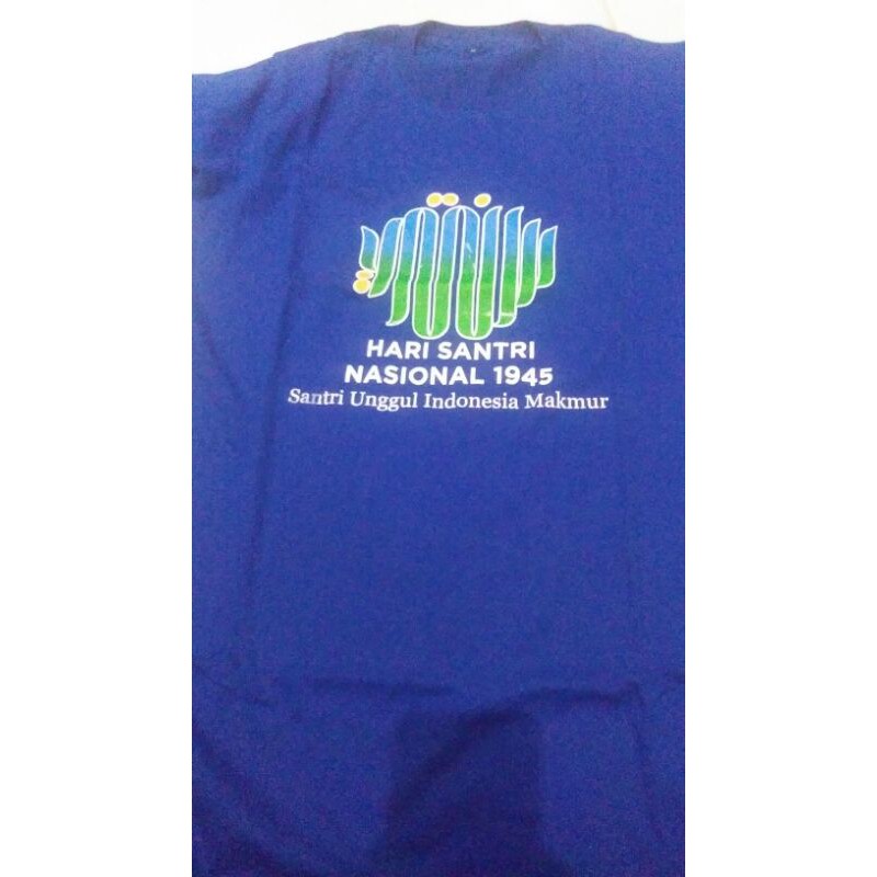 Kaos HSN biru elektrik
