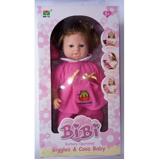 Boneka Baby  Boneka Bayi Bibi Lovable bisa Bicara mulut bergerak dan menangis Murah