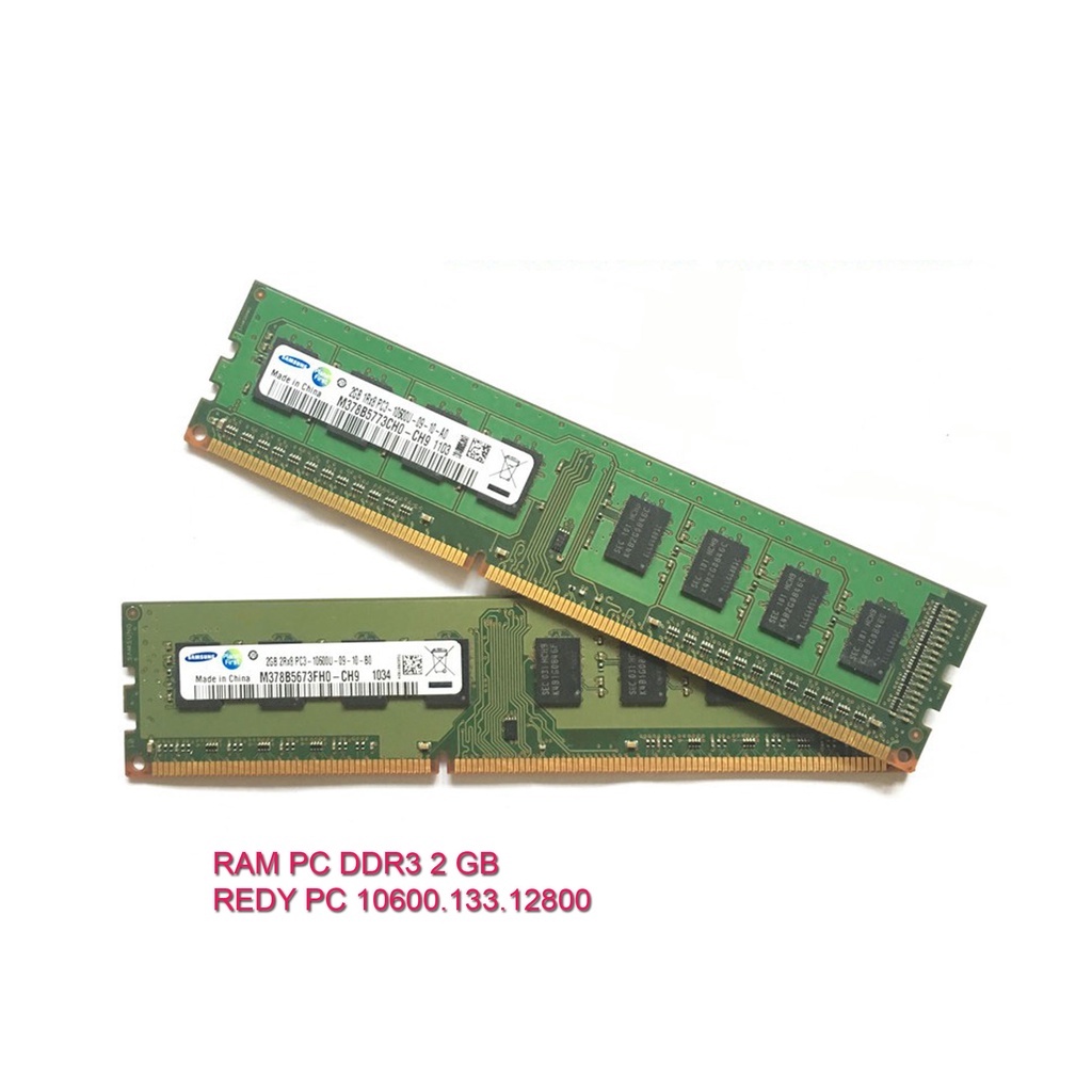 Ram pc ddr3 2gb 10600.12800