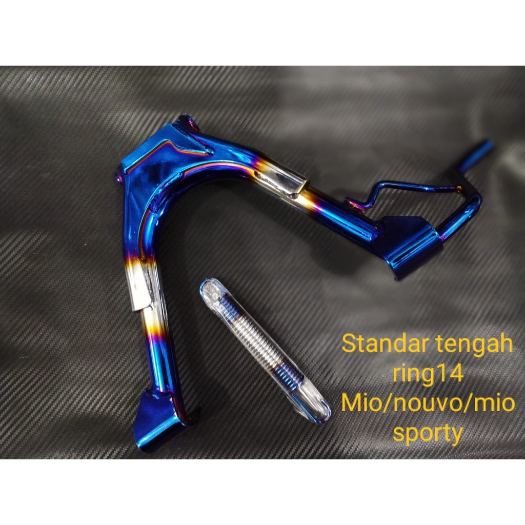 Standar Tengah Mio Twotone Standar 2 Twotone Gold Blue silver Blue  Gold Yamaha Matic Mio Mio Soul ring 14