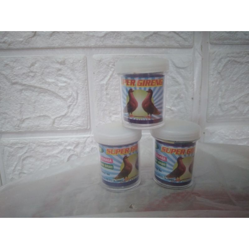 Jamu merpati super giring / merpati ngeket / Gireng Doping Tenaga dan Keket Keras