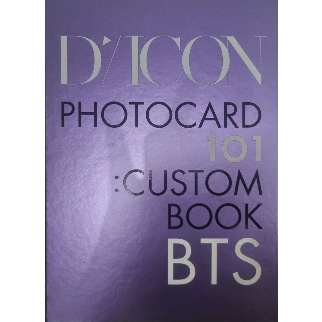 [READY STOCK] SHARING DICON BTS 101 BINDER POSTCARD PHOTOCARD
