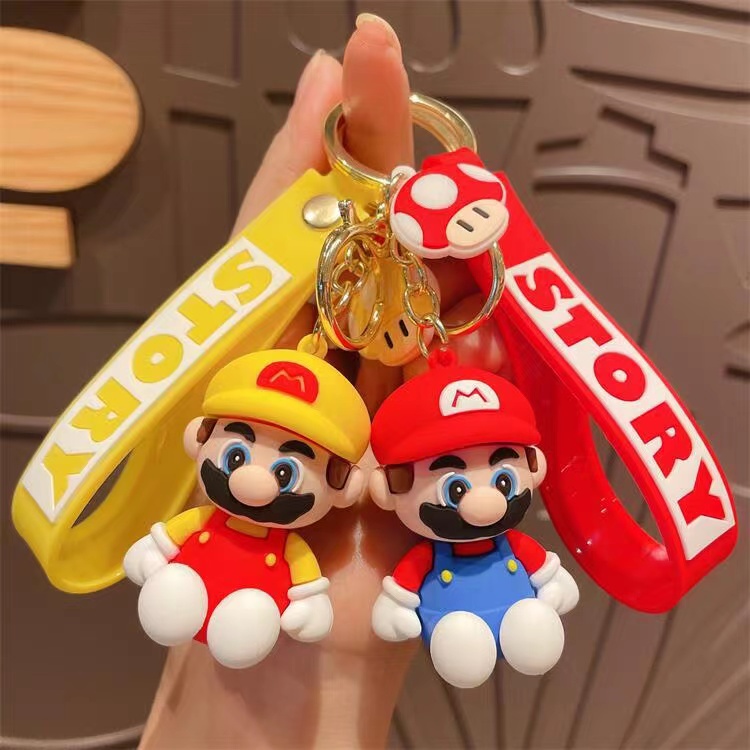 GANTUNGAN KUNCI MARIO BROS / KEYCHAIN MARIO / LUIGI / MARIO / SOUVENIR MARIO