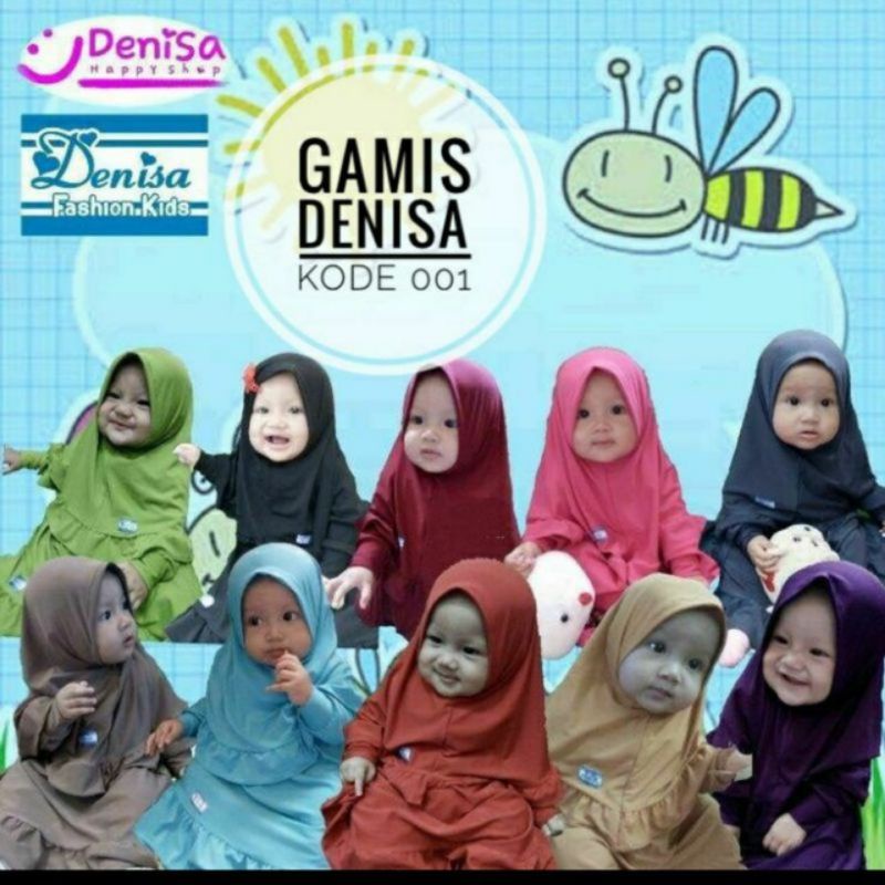 Gamis Denisa 001 Size XS - L