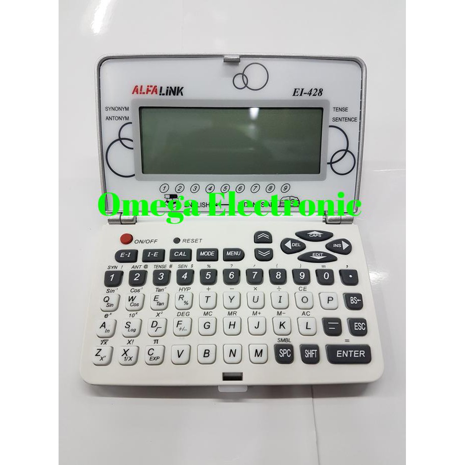 

Promo Alfalink EI 428 - Kamus Elektronik Electronic Dictionary ei-428 Terlaris