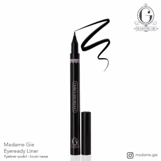 MADAME GIE Eyeready Liner - Eyeliner Pen / Spidol