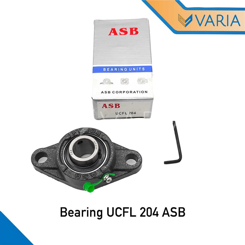 Bearing / Laher Pillow Block Duduk UCFL 204 As 20 mm ASB