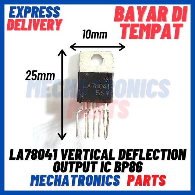 [SMC-9098] LA78041 LA 78041 TV CRT VERTICAL DEFLECTION OUTPUT IC BP86