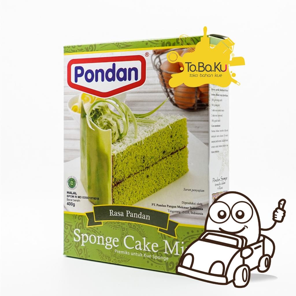 

Pondan Cake Mix Sponge Pandan 400gr