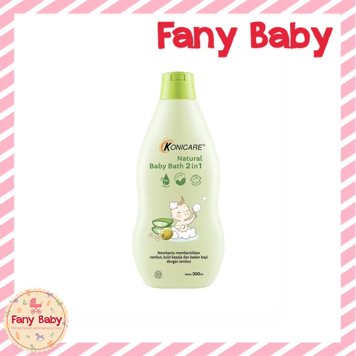 KONICARE NATURAL BABY BATH 2 IN 1 200ML