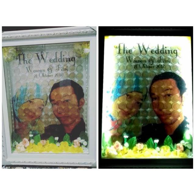 Mahar Sketsa Wajah Warna