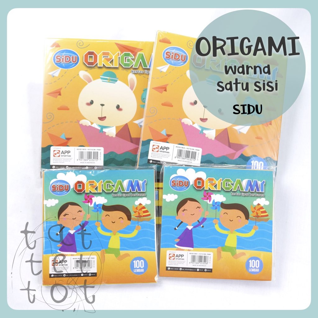 

KERTAS ORIGAMI LIPAT WARNA WARNI KREASI SIDU