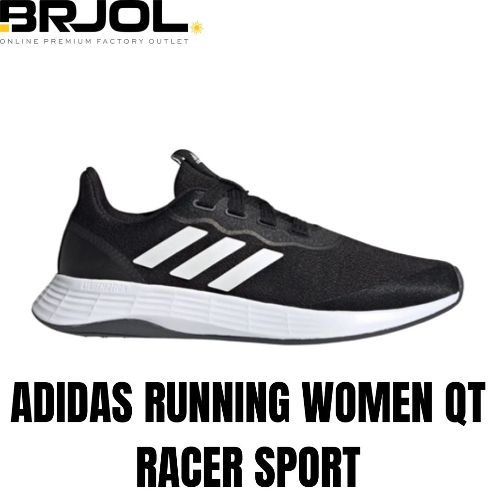 SEPATU LARI WANITA ORIGINAL ADIDAS RUNNING QT RACER SPORT FY5680 WOMEN