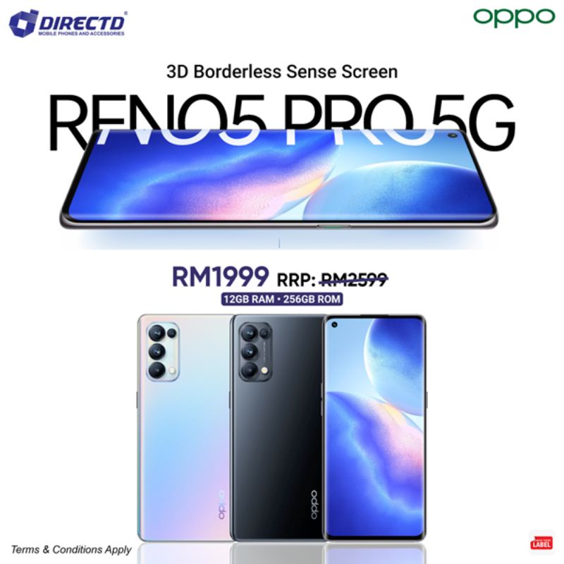 Oppo Reno 5 pro 5g 12/256 China edition