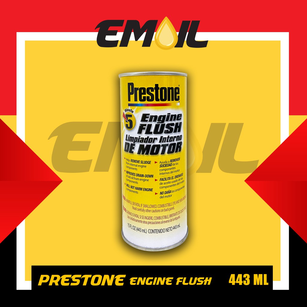 ENGINE FLUSH merk prestone 443 ml