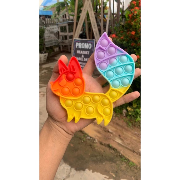 POP IT JUMBO VIRAL RAINBOW WARNA WARNI MAINAN ANAK TIKTOK-RUBAH