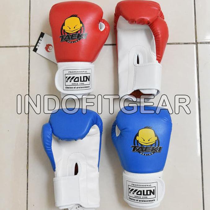 WOLON TAEKI KIDS BOXING GLOVES : SARUNG TINJU ANAK ANAK KECIL