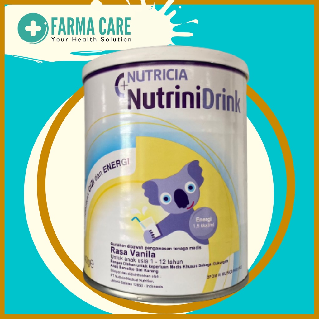 NUTRICIA NUTRINIDRINK VANILLA 400GR