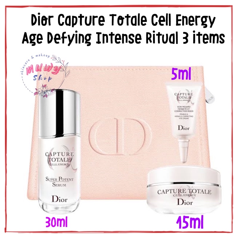 Dior Capture Totale Cell Energy Total Age Defying Intense Ritual Set